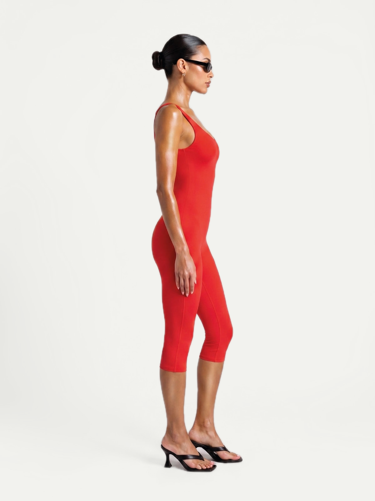 COMBINAISON CAPRI SABLIER ROUGE