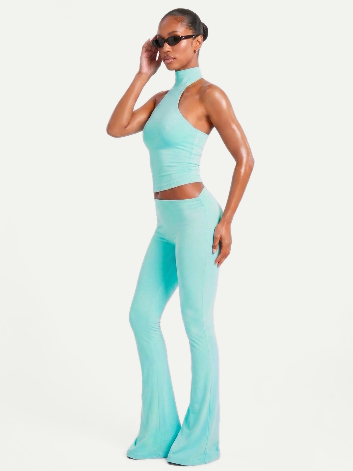 LEGGING ASYMÉTRIQUE ÉVASÉE - TIFFANY