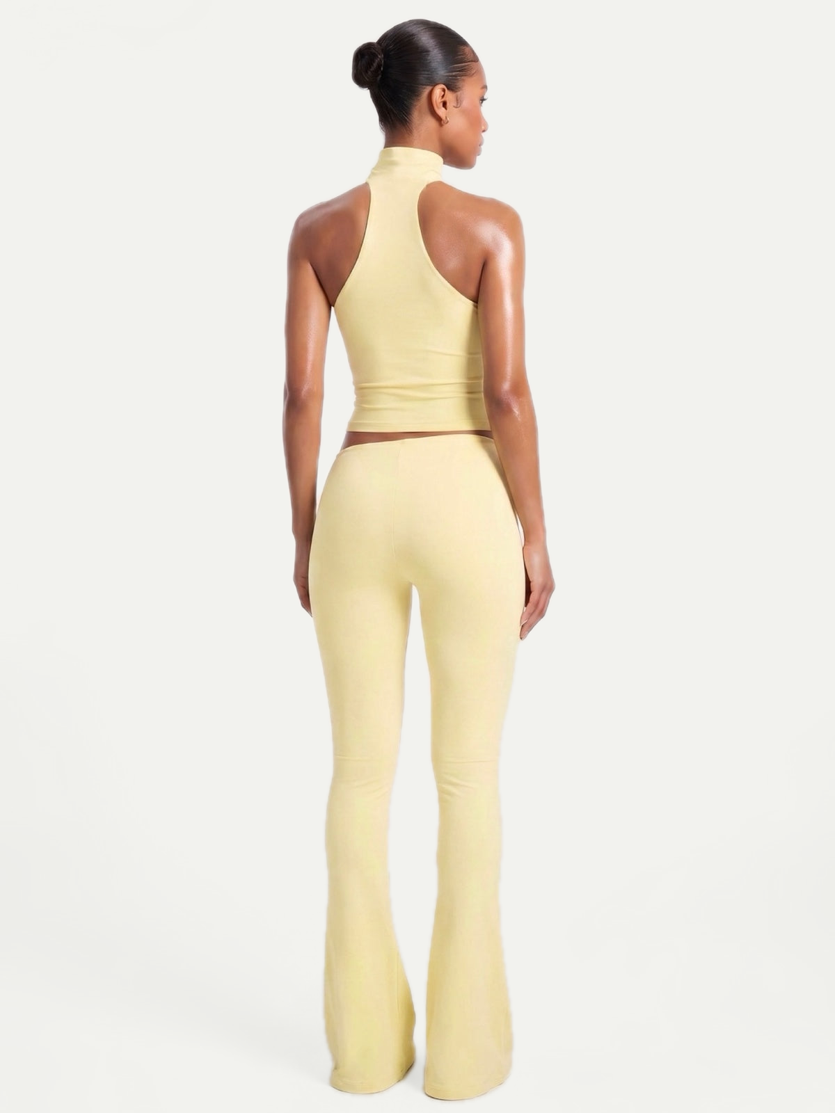 TOP COL ROULÉ BUTTER YELLOW